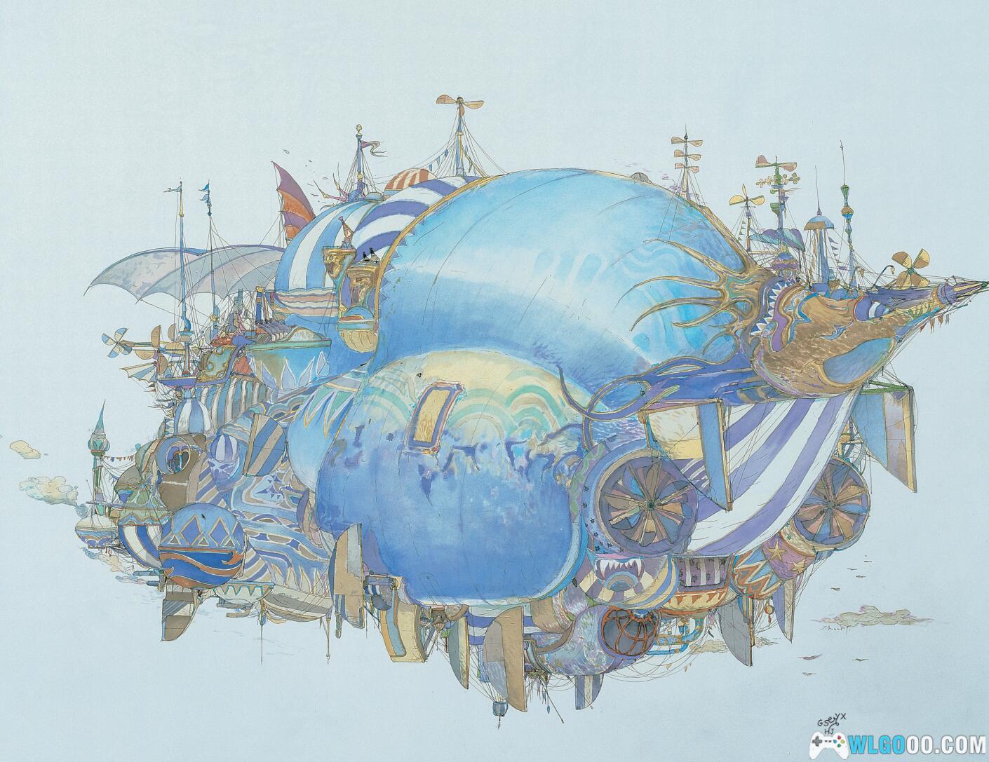 杂志:Worlds of Amano 天野喜孝-艺术画集-图4-围炉Go网站