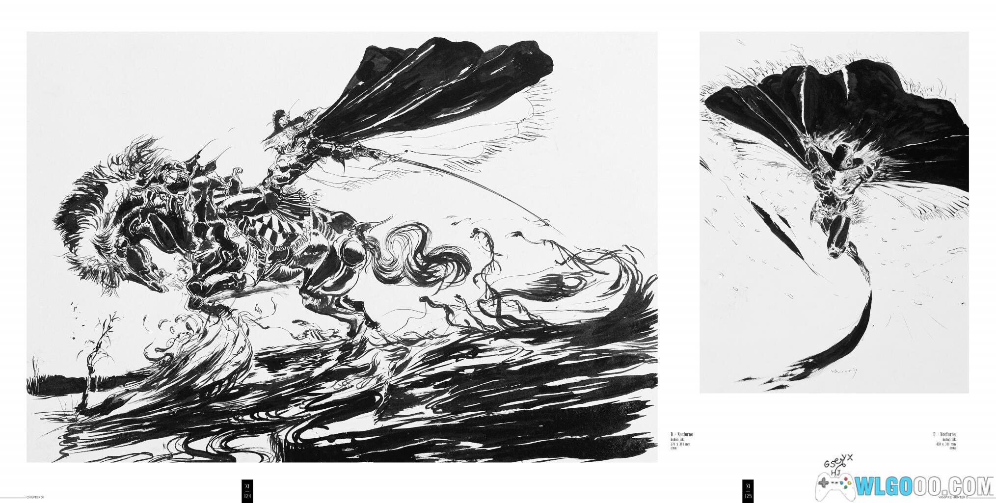 杂志:Worlds of Amano 天野喜孝-艺术画集-图23-围炉Go网站