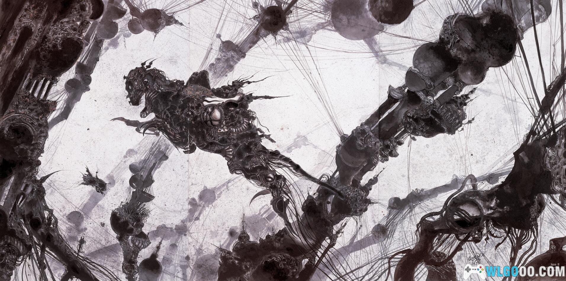 杂志:Worlds of Amano 天野喜孝-艺术画集-图8-围炉Go网站