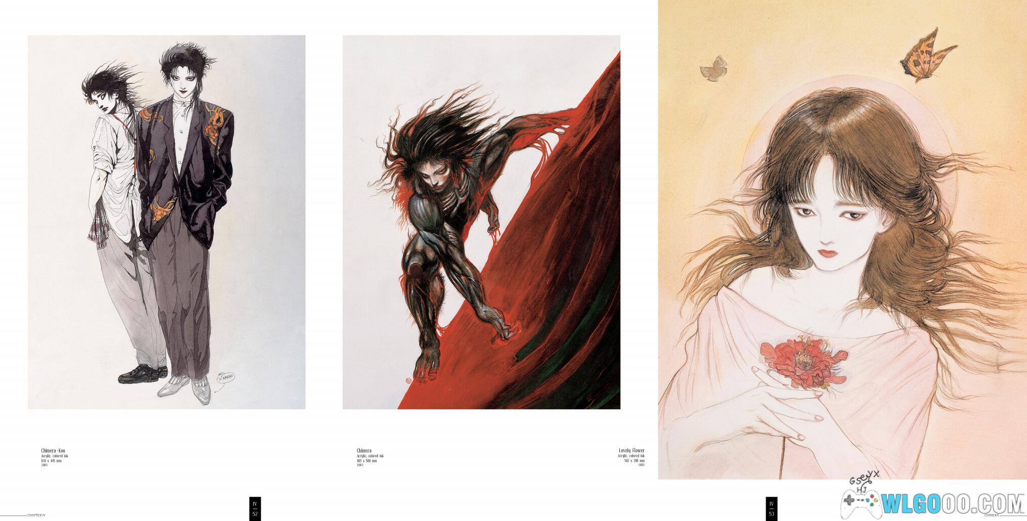 杂志:Worlds of Amano 天野喜孝-艺术画集-图11-围炉Go网站