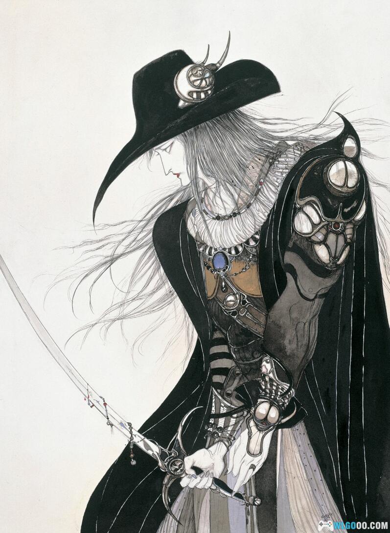 杂志:Worlds of Amano 天野喜孝-艺术画集-图21-围炉Go网站
