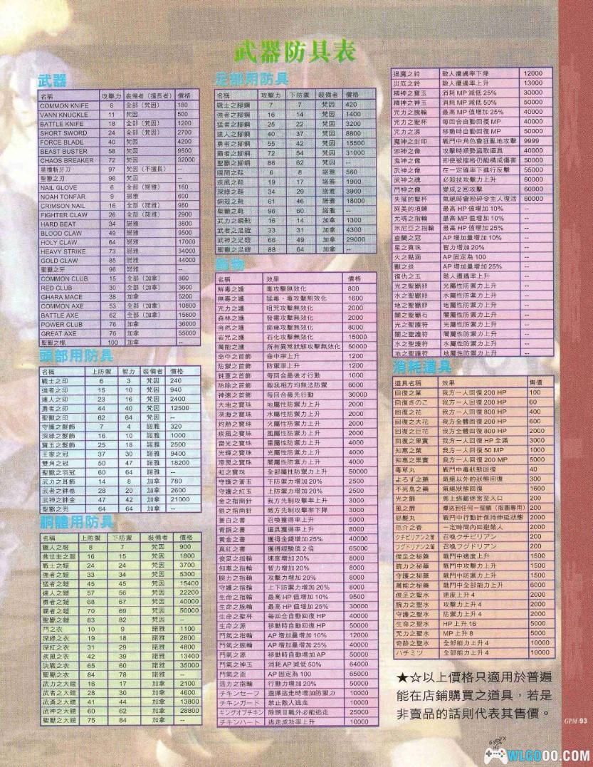 【杂志攻略】雷盖亚传说-图2-围炉Go网站
